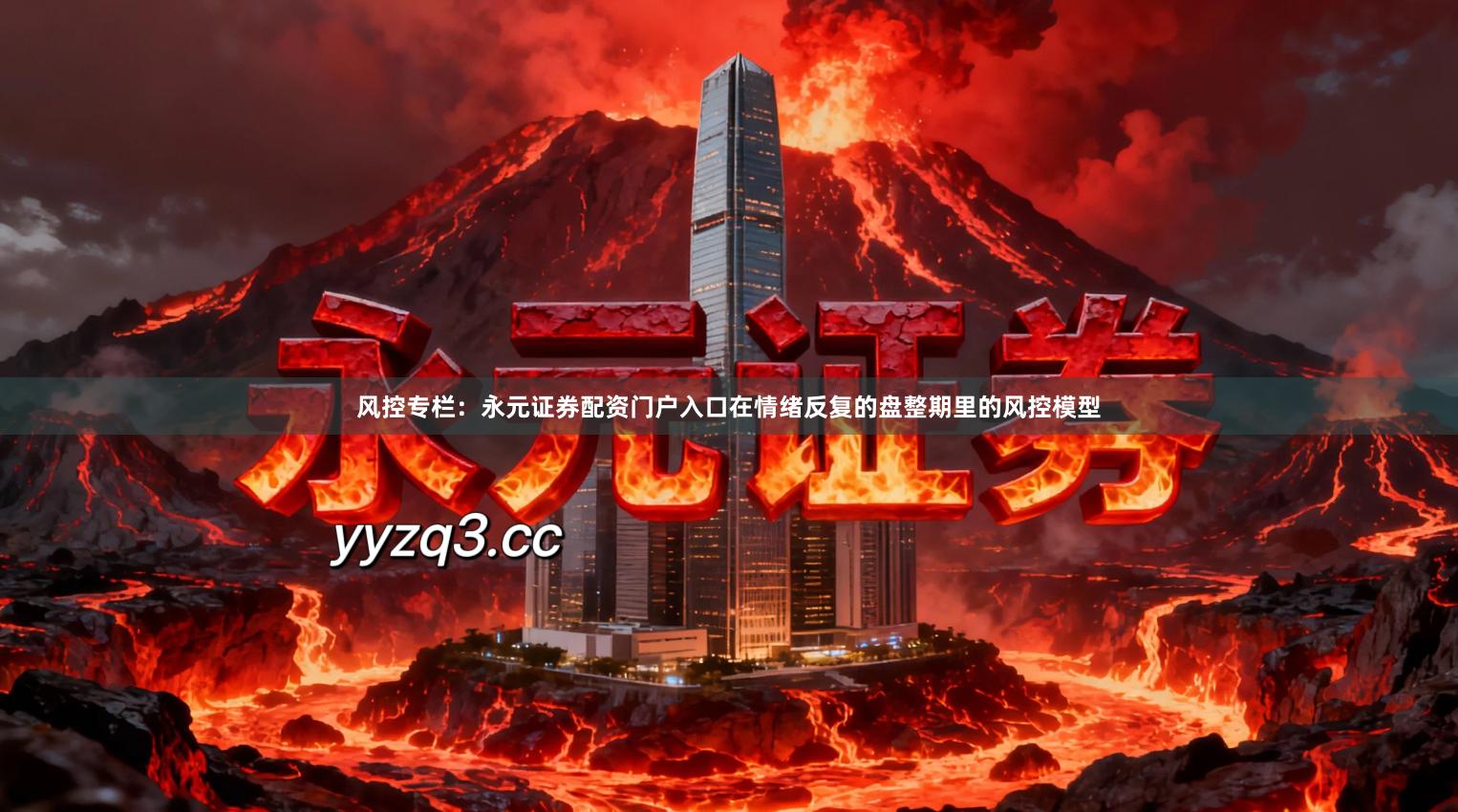 风控专栏：永元证券配资门户入口在情绪反复的盘整期里的风控模型